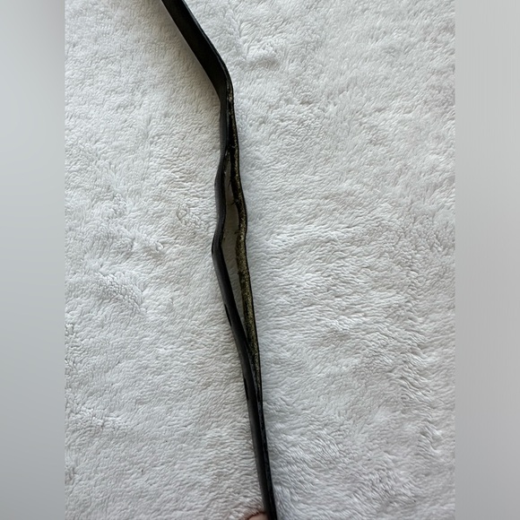 Fossil Genuine Leather Black Belt - Picture 3 of 4